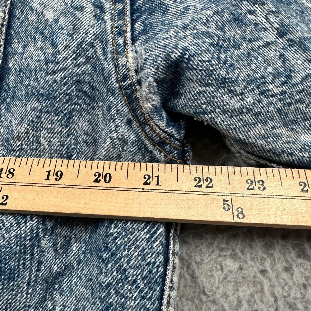 Vtg Levi's Jacket Mens Medium Acid Wash Denim Trucker‎ 70507 0219  USA  1980's